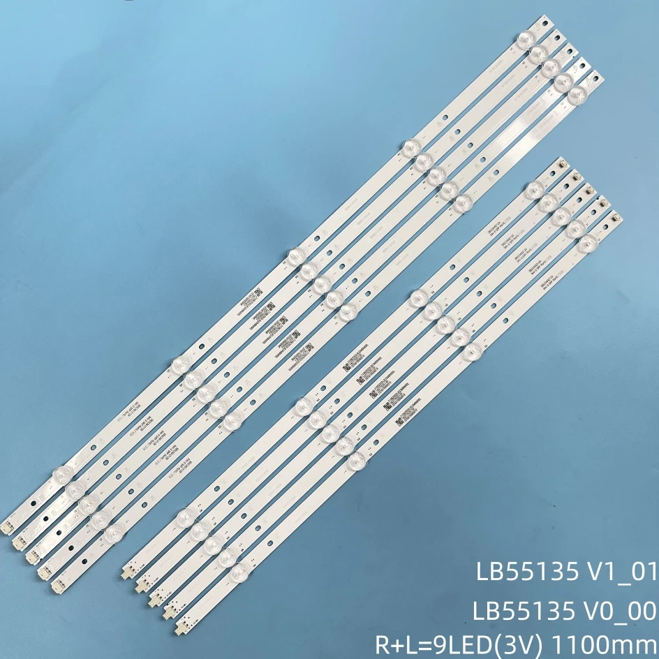 LED Backlight strip 9 Lamp for 55UN70006LA LB-DM3030-GJD3X3555X9GB00-S NS-55DF710NA19 LB55135 lbm550m0501-PJ-4(L) PK-4(R) led light led light bar