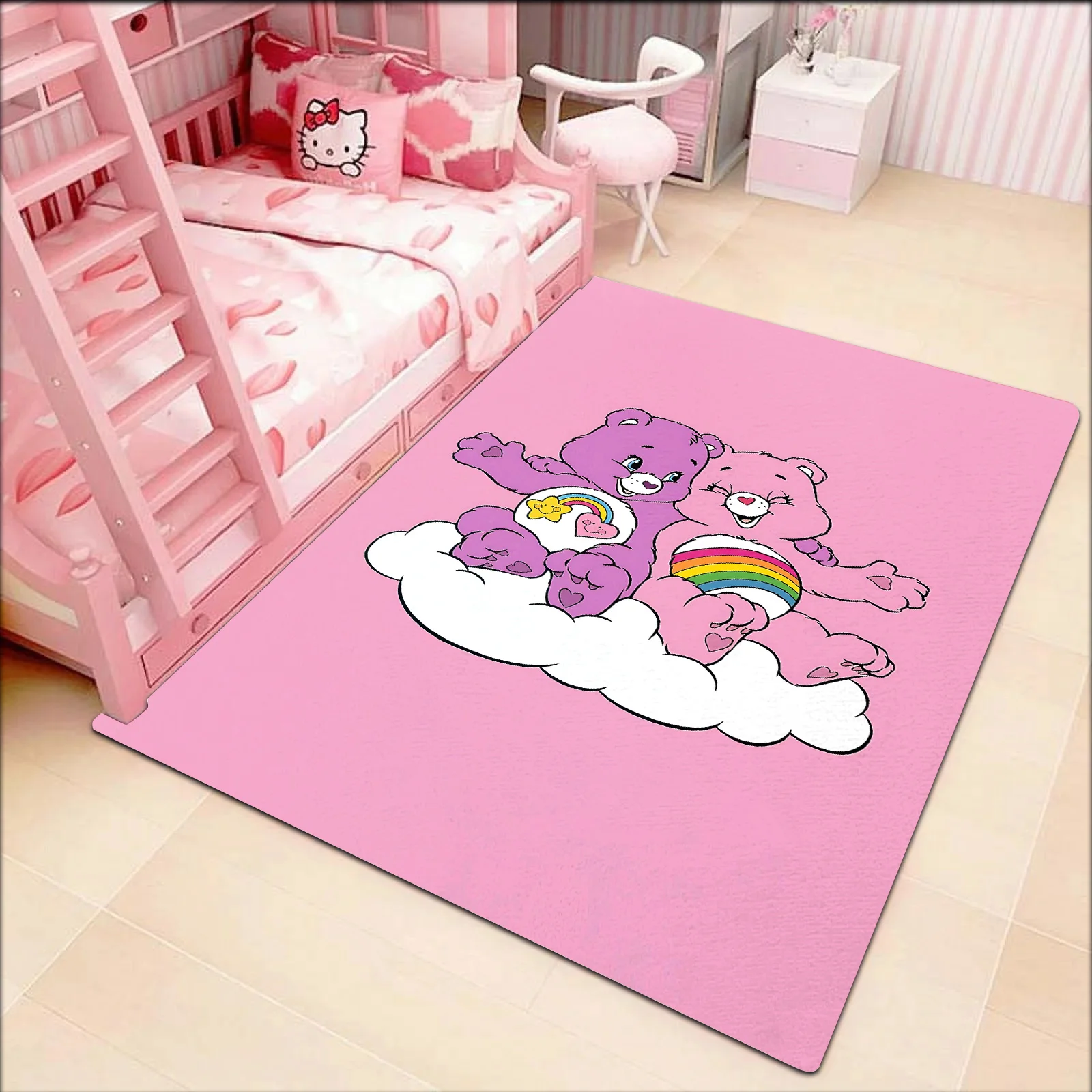 Floor Mat Bathroom Carpet Care Bears Room Mats Carpet for Kitchen Home Carpets House Entrance Mat Rugs Cute Rug Custom Bath Foot 3