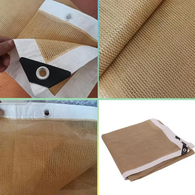 Tartós Napernyő Nettó Terasz Napfény Sűrű Háló Árnyék Kopásálló - Image 3