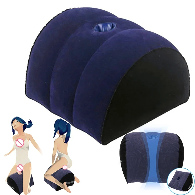Inflatable Sex Pillow BDSM Cushion Erotic Positions Asist Wedge Pad Sexual Life Adult Game Furniture Exotic Sex Toys Couples