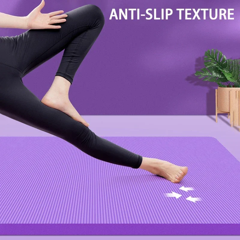 NBR 15mm Thick Yoga Mat Anti-slip Blanket Home Gym Sport Health Lose Weight Fitness Mats Exercise Pad for Women