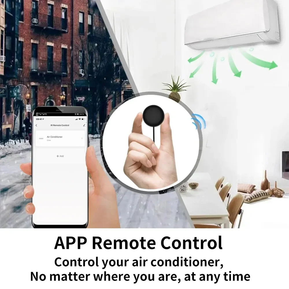 Dual Pack Tuya WiFi Smart IR Remote Control for Smart Home Integration