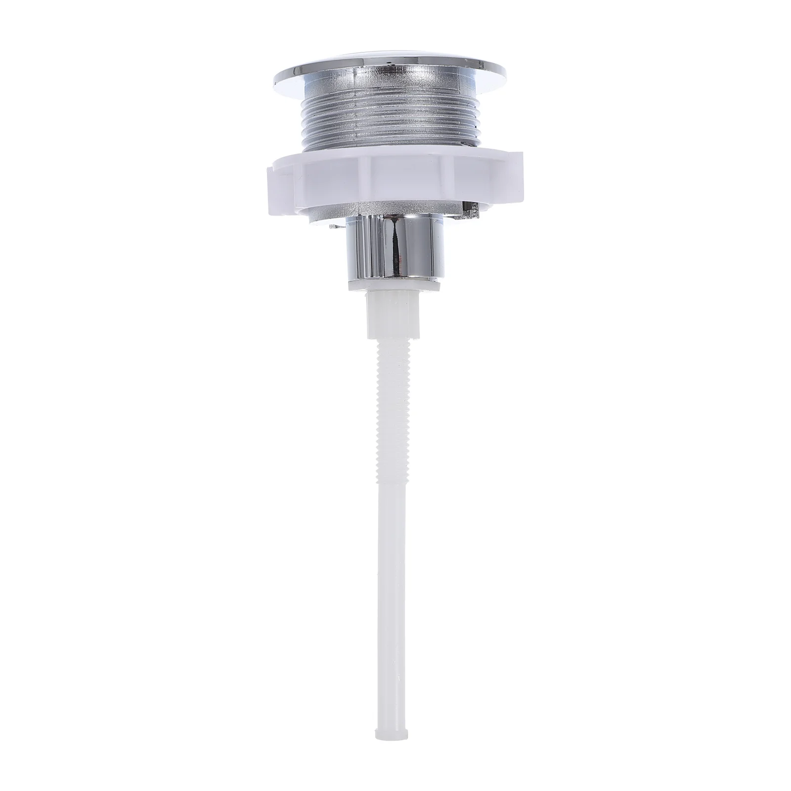

1pc Home Toilet Push Button Round Head Tank Push Buttons Replacement