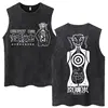 Anime Dorohedoro Kaiman Vintage Washed Tank Tops Harajuku Manga Sleeveless T Shirt Men Women Fashion Casual Cotton Loose T-shirt 2 Anime Dorohedoro Kaiman Vintage Washed Tank Tops Harajuku Manga Sleeveless T Shirt Men Women Fashion Casual Cotton Loose T-shirt 2