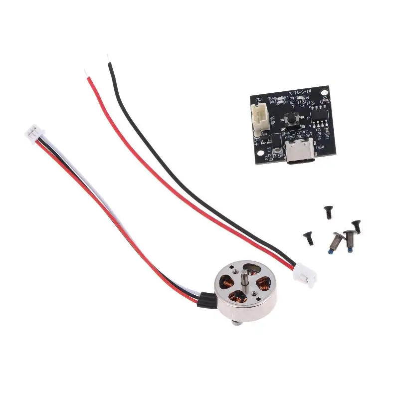 Kit Moteur Brushless 1503 + Hélice 6cm DIY Ventilateur USB Type-C