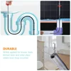 Pipe Picker Durable Pipeline Dredge Tools Drain Cleaner Bendable Hose Clip Hook Clog Remover Washbasin Claw Hair Grabbers 5