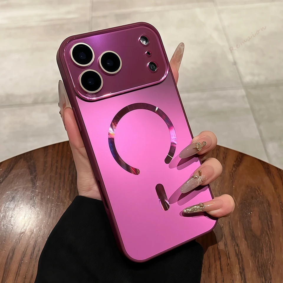 ตัวเลือกสินค้า เคสแม่เหล็กกลิตเตอร์หรูสำหรับ iPhone 17/16 Pro Max