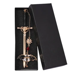 Set of Fantasy Dragon Sword Bookmarks - Gothic - Inspired Reading Accessories (Dragon bookmark)
