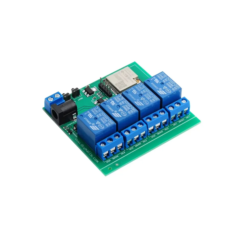 MOOL-fuente De Alimentación DC5-30V, Módulo De Relé De 8 Vías, Placa De Desarrollo Secundario Esp32 Wifi Bluetooth Ble Esp32 Wroom