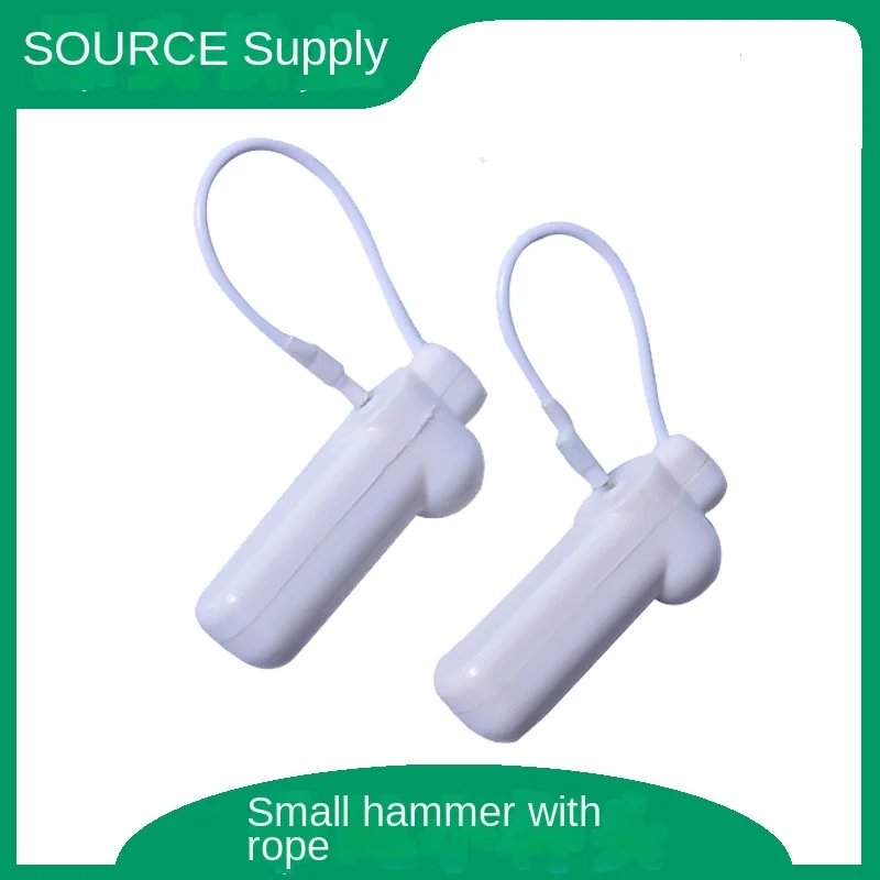 Security system security alarm wireless alarm 10PCS acoustic magnetic hammer anti-theft buckle supermarket clothing 58k nails tag radio long strip pencil buckle wire rope