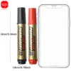Large Capacity, Permanent Refillable Ink, Reusable Thick Nib, Black Ink Art Marker Pen, Suitable For Teaching And Conference Pen 3
