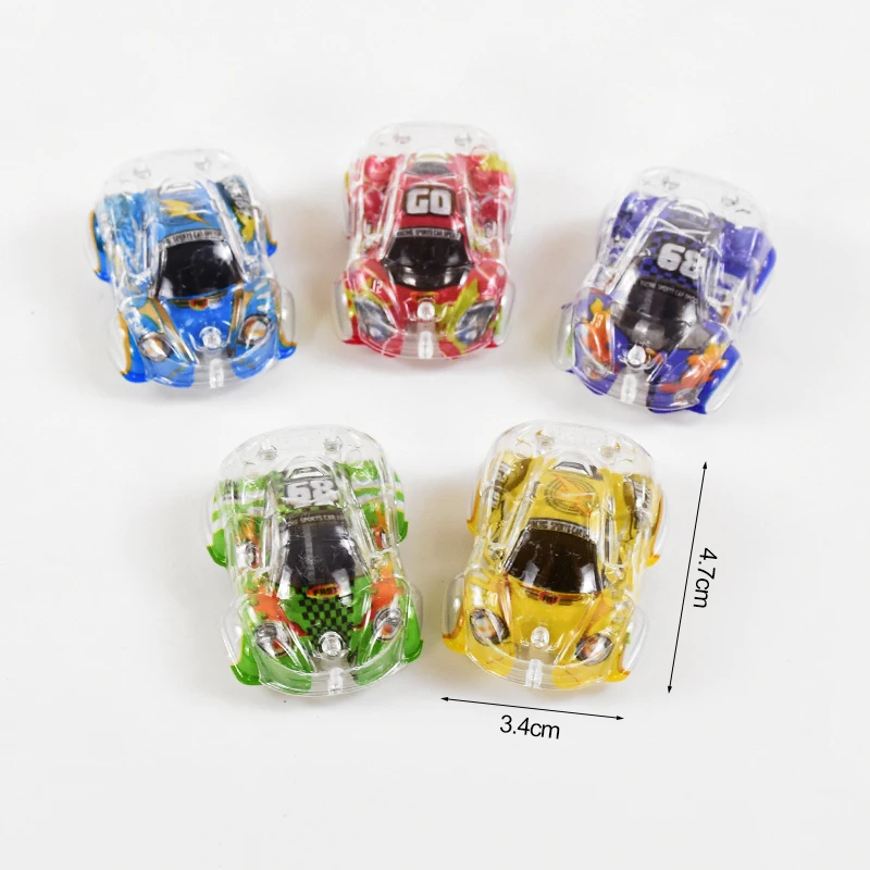 10/20pcs Cartoon Pull Back Car Toy Kids Birthday Party Favors Pinata Filler Classroom Prize Christmas Gifts Mini Racing Vehicles