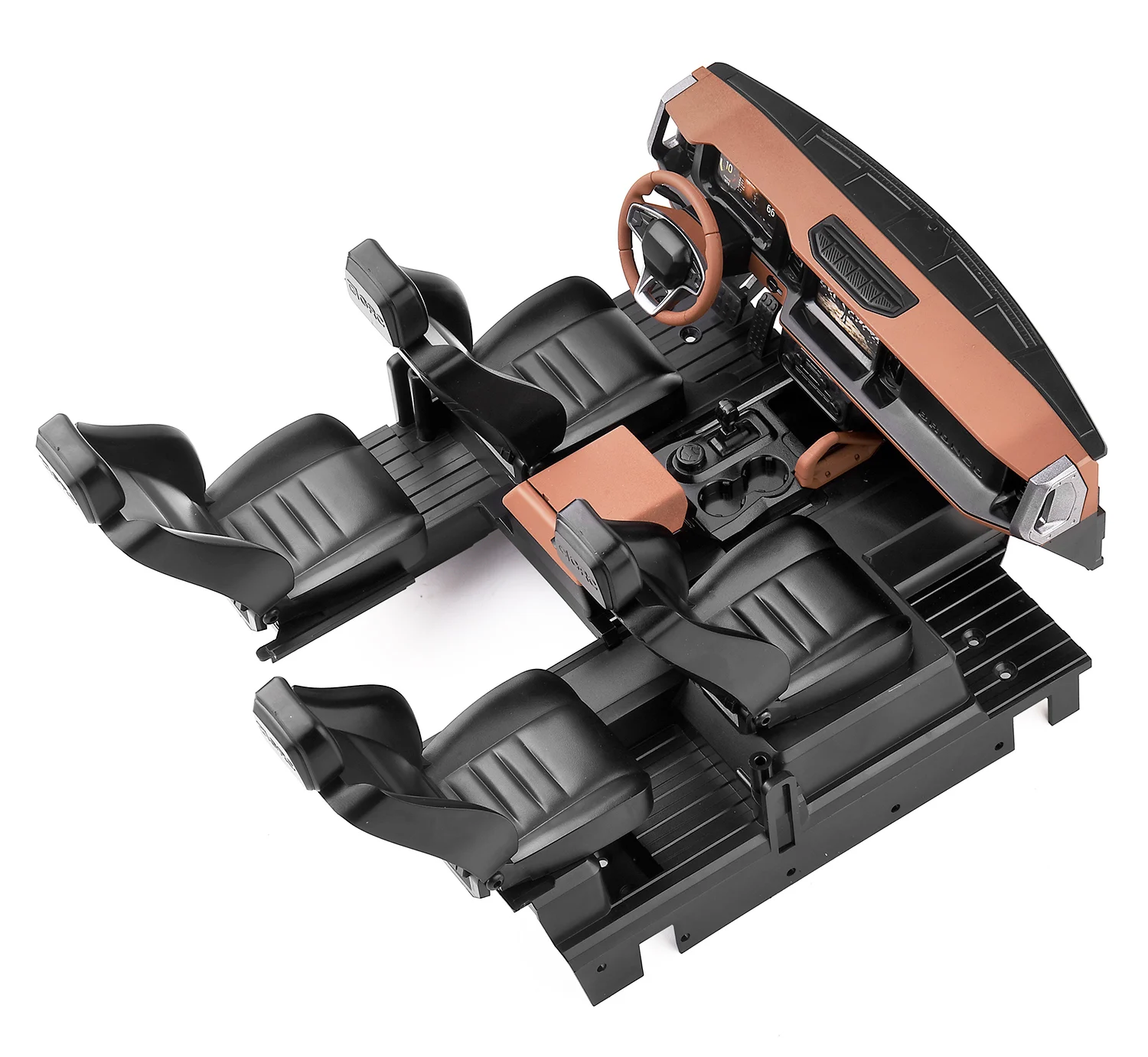 Für 1/10 Rc Crawler Auto Traxxas Trx4 Bronco 2021 Innen Dashboard Simulation Zentrale Steuerung Sitz Modifikation Teil G175g – Detail 11