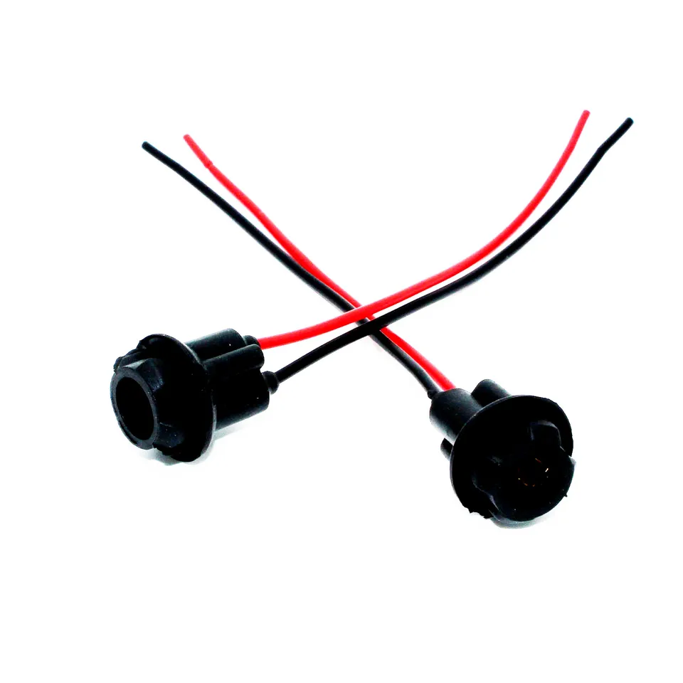 1pair Universal Car T10 168 194 2825 W5w Male Adapters Wiring Harness For Car Li - Foto 12