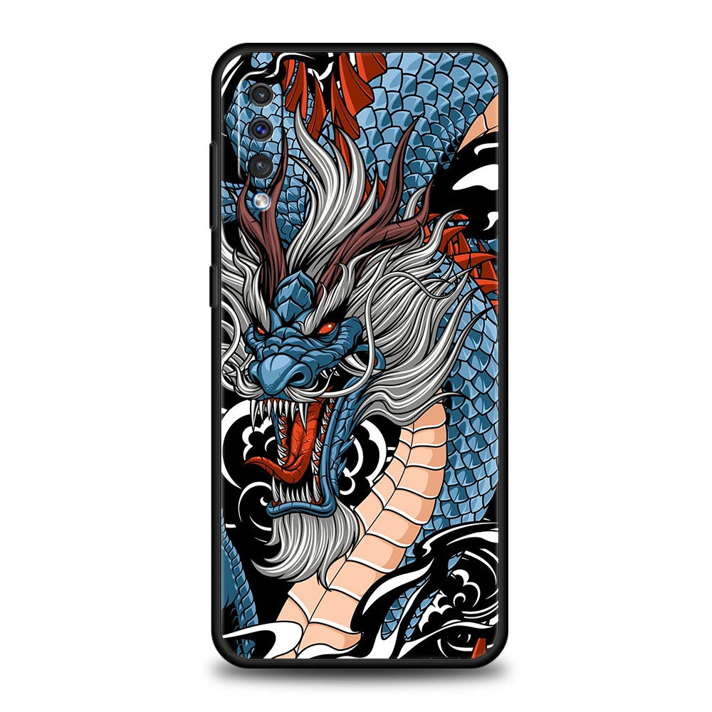 Silicone Chinese Dragon Phone Case - Durable & Stylish Protective Cover