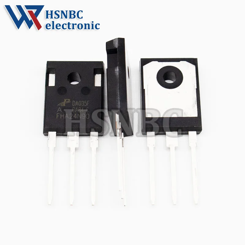 10Pcs/Lot FHA24N90 24N90 FHA24N90A TO-247 900V 24A MOSFET N-channel Power Transistor New Original