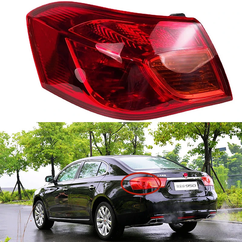 

For SAIC Roewe 950 2012-2016 Car Accessories Outside Tail Light Assembly Turn signal Brake lights parking lights Rear lamp