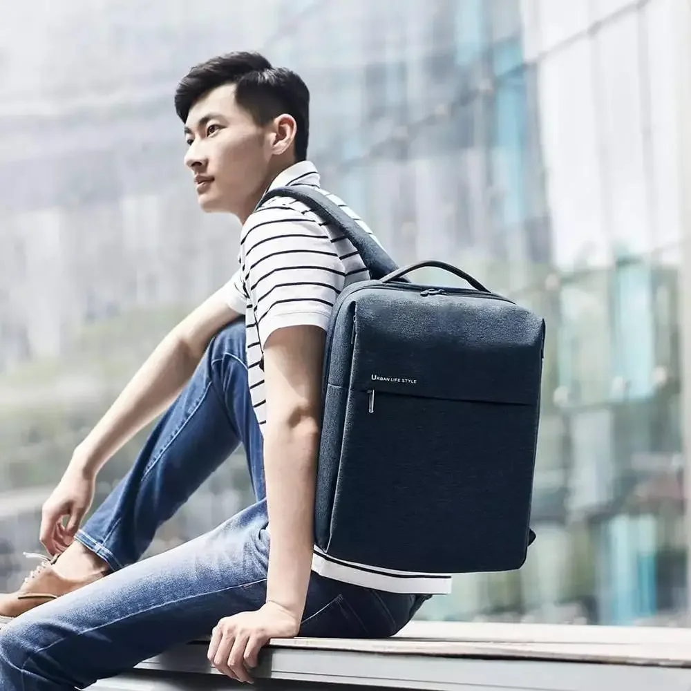 Xiaomi City Backpack 2 Bag Waterproof Travel Business Backpack Urban Life Style 15.6 Inch Laptop Bag Smart Laptop