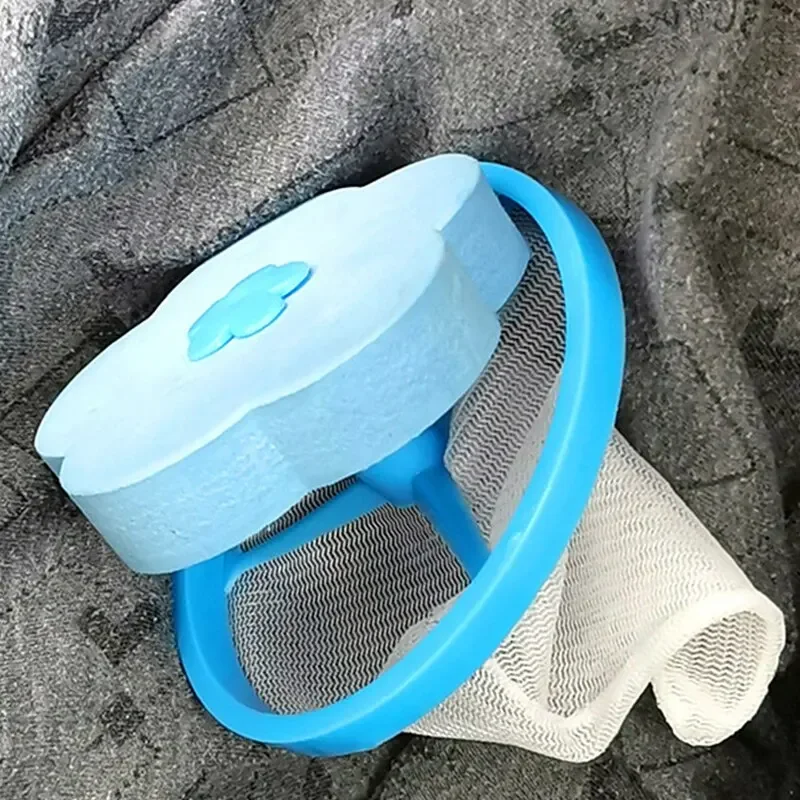 Laundry Hair Catcher Washing Machine Filter Floating Washing Clothes Hair Filter Bag Universal