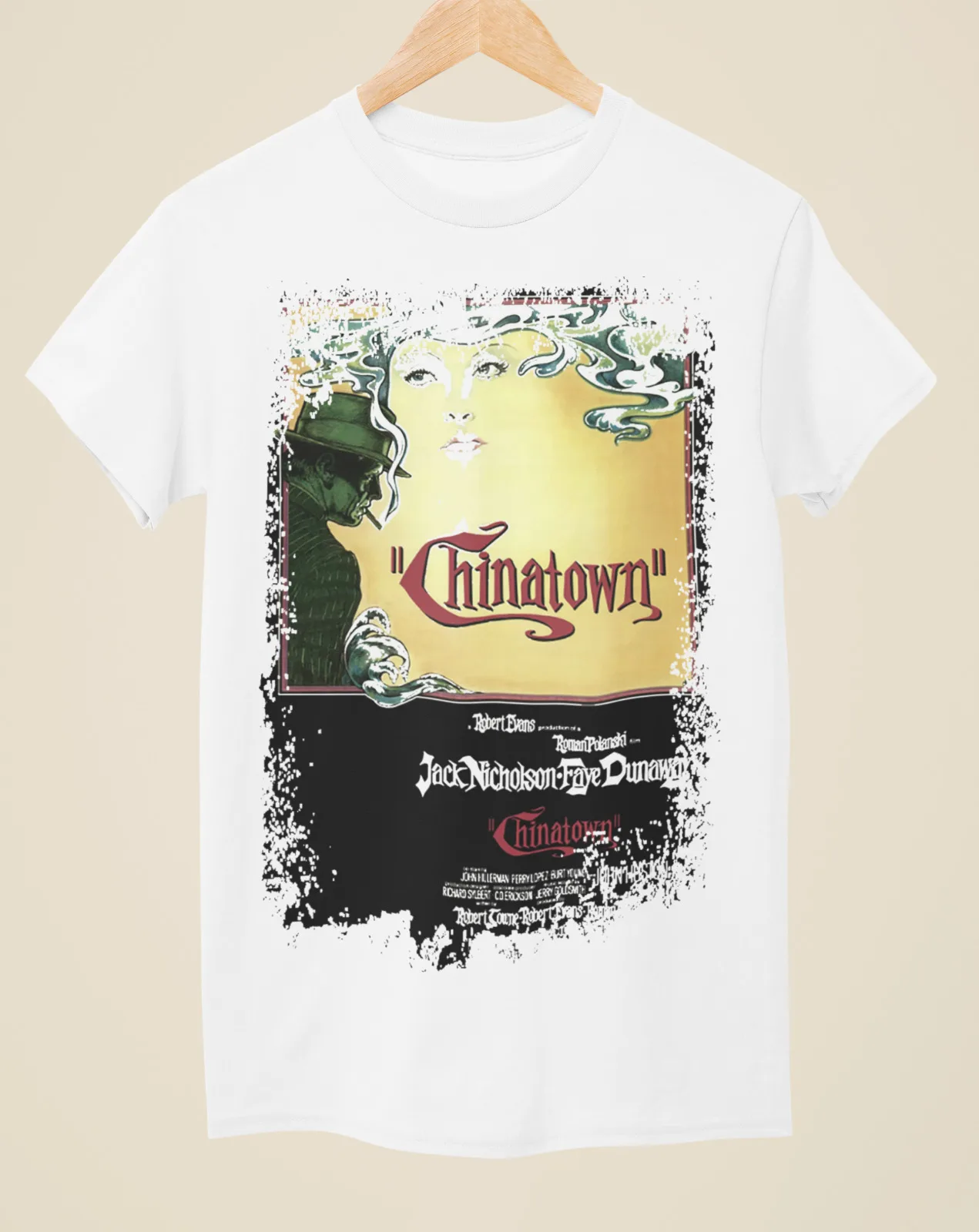 

Chinatown - Movie Poster Inspired Unisex White T-Shirt