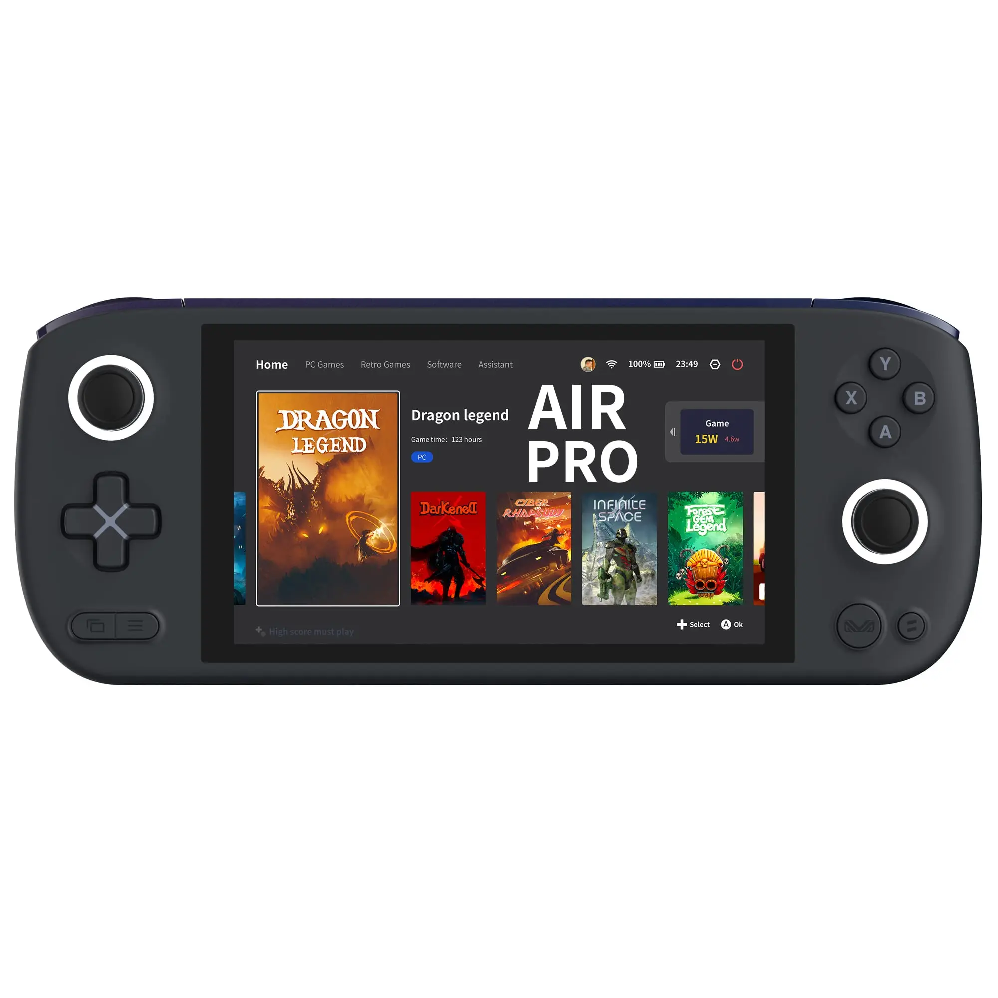 Ayaneo air pro (und R5-5560U)-5,5 Zoll oled Handheld-PC-Spiele 