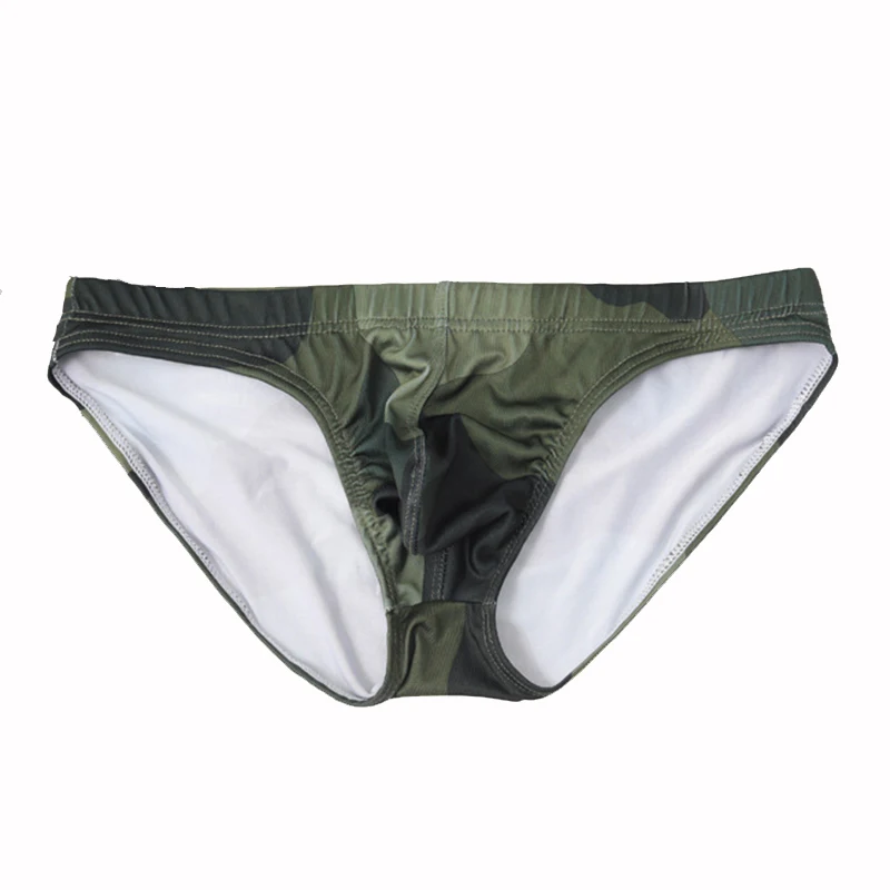 

Mens Underwear Man Camouflage Briefs Panties Sexy Modal Low Rise U Pouch Underpants Gay Male Underwear