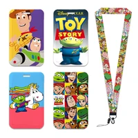 Disney Toy Story Woody Buzz Lightyear Neck Strap Lanyards Keychain Badge Holder ID Card Pass Hang Rope Lariat Accessories Gift 1