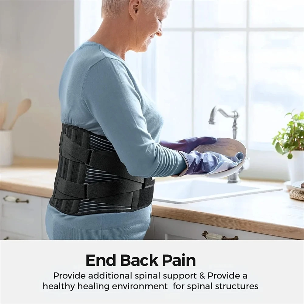 Breathable Orthopedic Lumbar Support Belt for Sciatica Relief