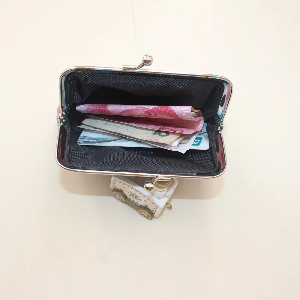 Fashion Boho Women Purse Coin Holder Wallet Money Bags Coin Key Card Wallet Zipper Change Case Purses Holder Small Pouch