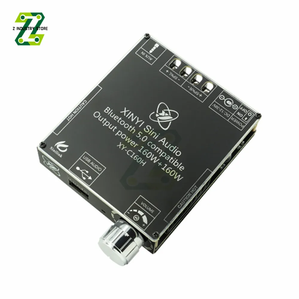 

160W + 160W TDA7498E Audio Power Amplifier Equalizer BT 2.0 Stereo Subwoofer Class D For Digital Music Home Theater