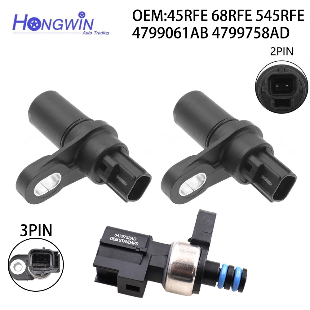 45RFE 68RFE 545RFE Input Output Speed Sensor & Pressure Transducer For CHRYSLER ASPEN 2007-2009 DODGE DAKOTA 4799061AB 0479758AD