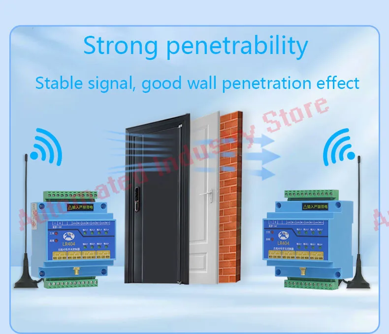 4-channel transmission Switch Quantity Wireless Transmission Module Remote Contr
