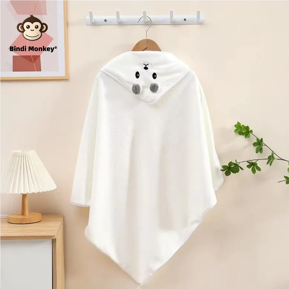 Baby Hooded Bathrobe Towel 5