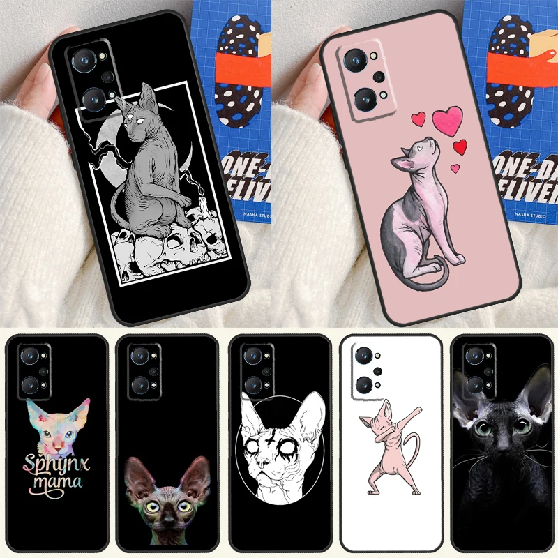 Sphynx Cat Design Phone Case
