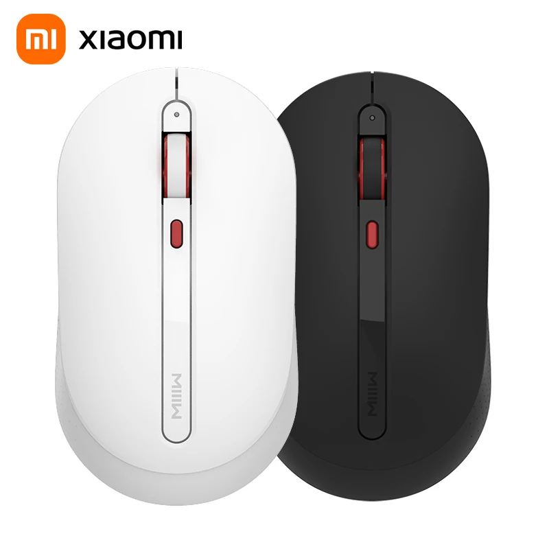 Беспроводная Бесшумная мышь Xiaomi MWMM01 многоскоростная Регулируемая DPI связь