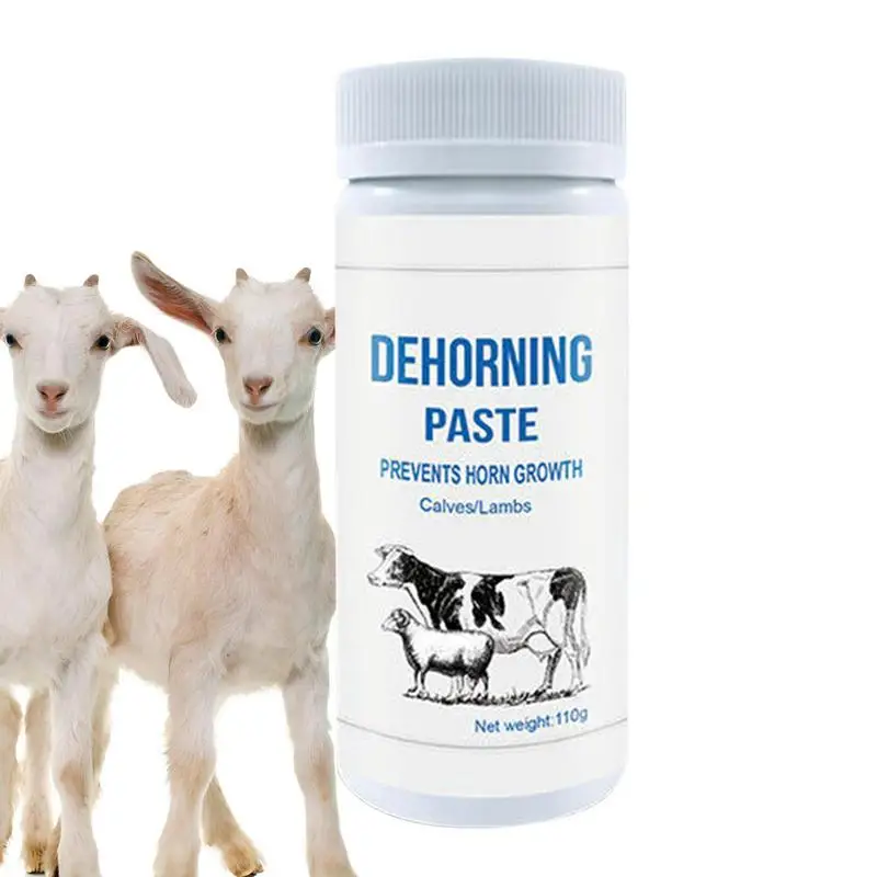 Dehorning Paste Animals Dehorner For Cows Goats gentle and fast dehorning Paste Tool Supplies Natural Cattle Dehorning Tool