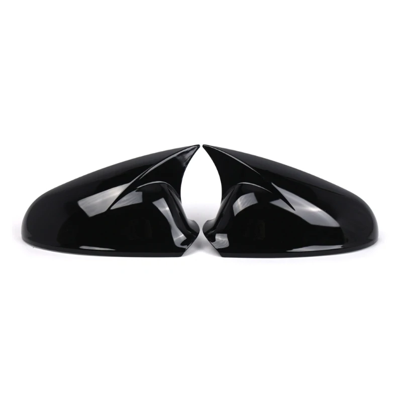 

094D Car Side Wing Rearview Glass Cover Caps for Vauxhall J MK6 2010-2016