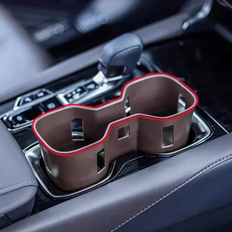Car Central Control Water Cup Holder Storage Box for Lexus RX 350h etc