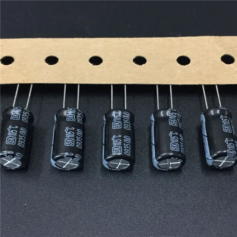 10pcs 330uF 25V Su'scon SK Series 8x14mm 25V330uF Aluminum Electrolytic capacitor