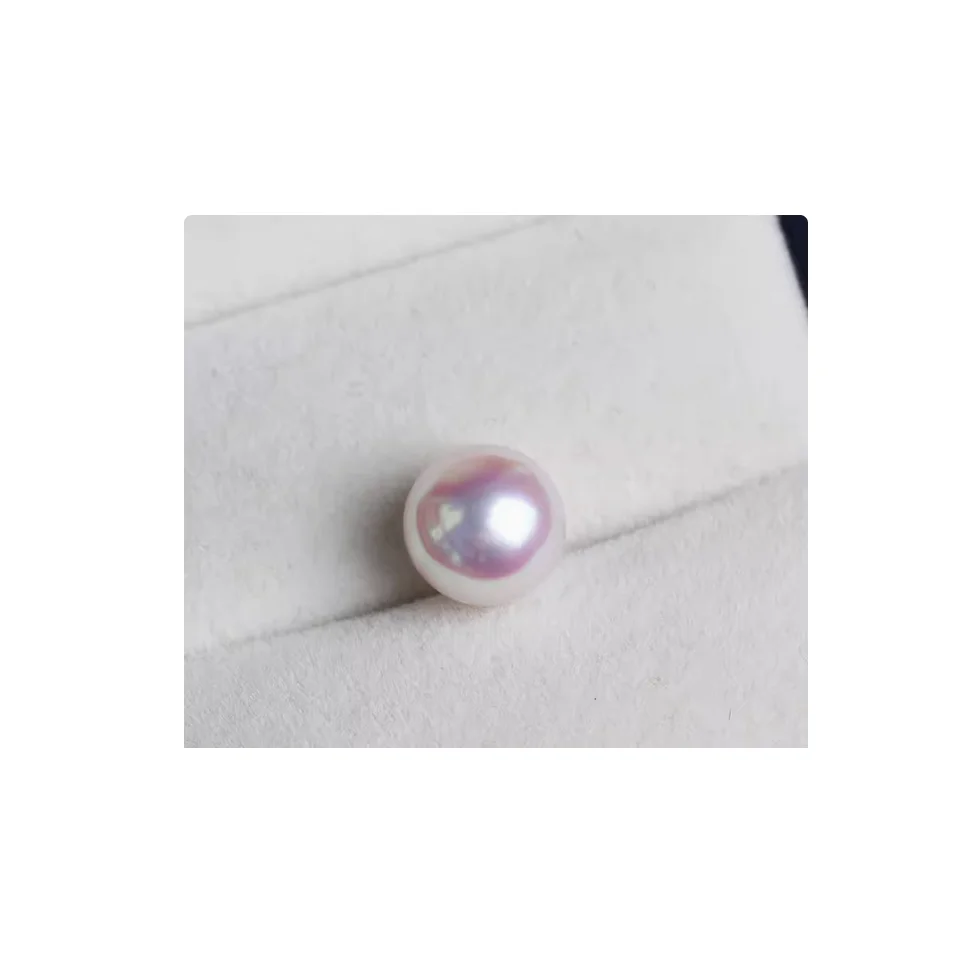 

HUGE 10-11MM SOUTH SEA GENUINE PERFECT ROUND WHITE LOOSE PEARL UNDRILLED