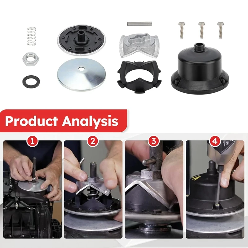 New GT79253 General Transmission Driven Kit RS800 Driven Pulley Kit Lawn Mowers Tractor Replace For 587086701 21549032