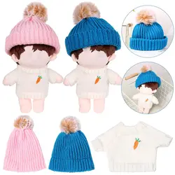 for 20 cm Mimi Yellow Duck Doll Decoration DIY Doll Accessorie Sweater Mini Hat Clothes Matching Plush Toy Clothes