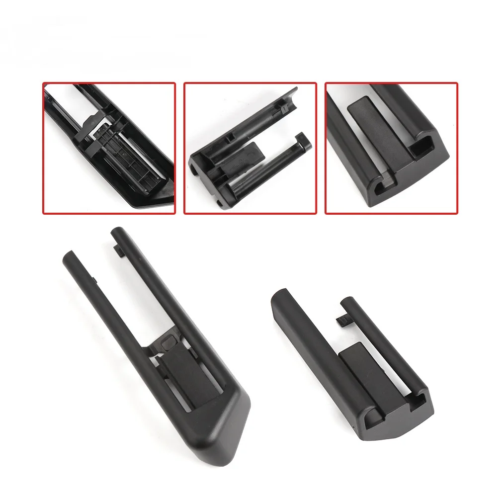 F10 블랙 ABS 카시트 레일 트림 커버 슬라이딩 트랙 보닛 BMW GT F07 F02 5 7 시리즈 전면 후면 왼쪽 오른쪽