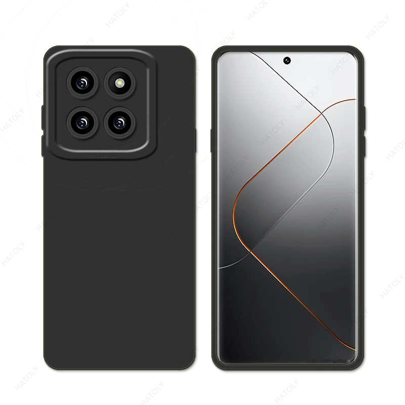 Per Xiaomi 14 Pro Custodia Per Xiaomi 14 Pro Cover Custodia Protettiva Originale In Gomma Siliconica Liquida Morbida Per Xiaomi 14 Pro 13T