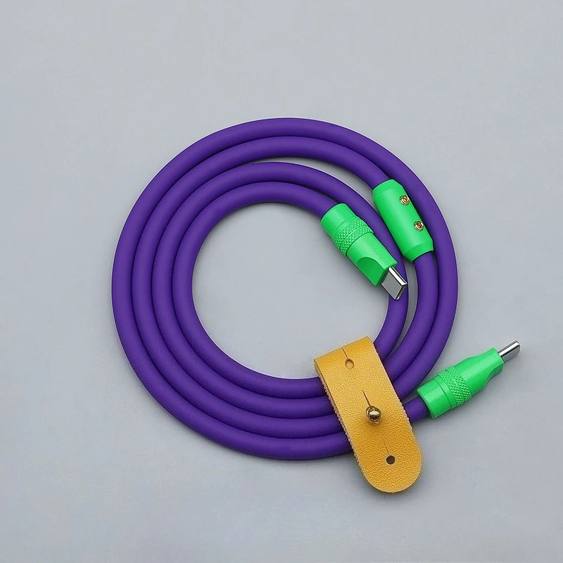 High-Speed Liquid Silicone USB-C to Type-C Fast Charging Cable