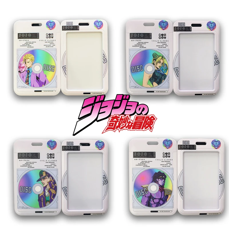 Anime JOJO Bizarre Adventure Disc CD Card Cover Jotaro Jolyne Credit