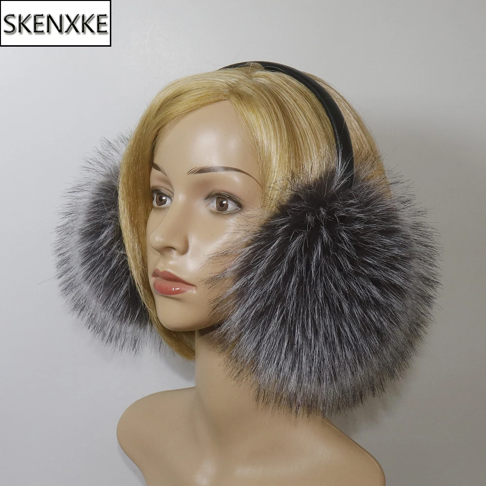 Faux Fox Fur Earmuffs Women Winter Keep Warm Girls Ear Warmer Fox Plush Ear Muff Warm earmuffs fur earmuffs