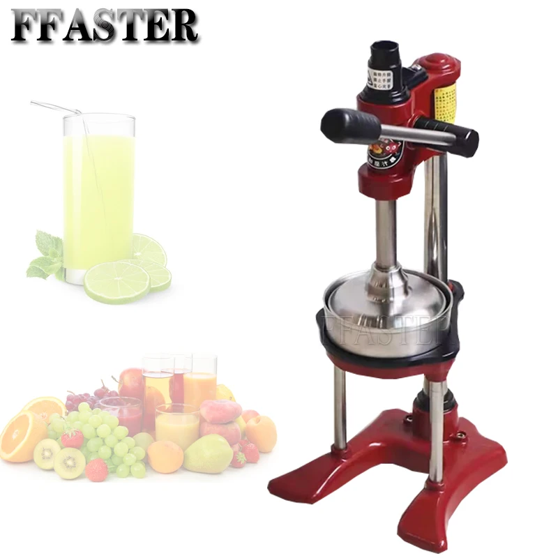 

Stainless Steel Manual Fruit Juicer Kitchen Hand Press Machine Fruits Juice Extractor Citrus Orange Lemon Pomegranate Squeezer