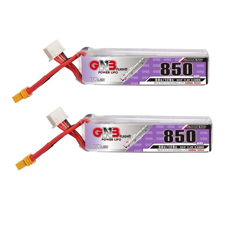 Lot de 2 à 10 Batteries Drone Extra Puissantes 7.6V 3000mAh