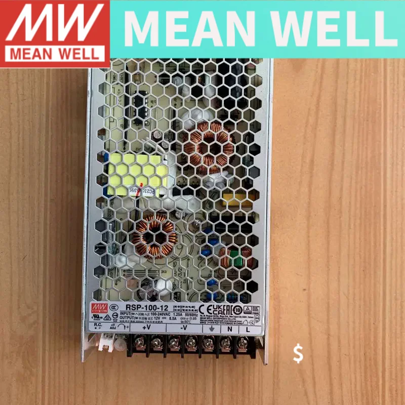 Mean Well RSP-100-5 Schaltnetzteil 100W 5V 20A - Lüfterlos Für Industrie & DIY